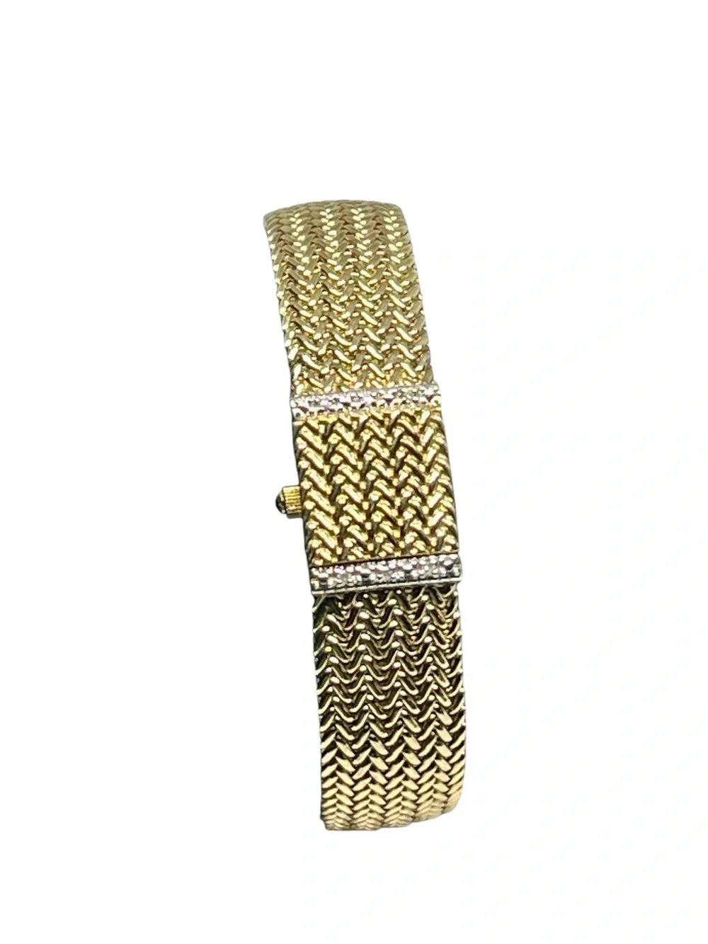 Anne Klein Diamond Swiss Hidden Bracelet Watch